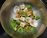 A picture of step 5 of Veg Indian Sizzler.