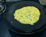 A picture of step 5 of Methi With Spring Onion Cheela.