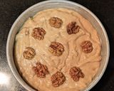 A picture of step 9 of Eggless banana walnut cake.