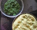 A picture of step 2 of Spring onion methi Thalipeeth.
