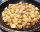 Une image de l'étape 5 de Aumônière de crêpe pomme 🍎 poire 🍐 chocolat 🍫.