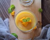 Foto langkah ke 4 dari resep Puding Susu Mangga.