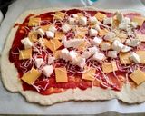 Une image de l'étape 2 de Pizza 4 fromage.