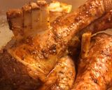Tűzdelt pulykacomb🦃🍗 recept fázis 2 fotója