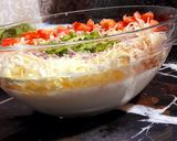 A picture of step 2 of Salad Raita.