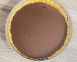 Foto langkah ke 5 dari resep Pie Teflon Vanilla Coklat Sederhana.
