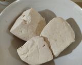 Foto langkah ke 1 dari resep Pepes Ayam Jamur Tahu.