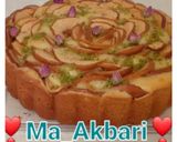عکس مرحله 4 از دستور کیک سیب و دارچین