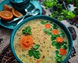 عکس مرحله 5 از دستور سوپ گشنیز با ماست 🥣