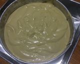 A picture of step 3 of Ogura Matcha Cake.
