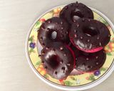 Foto langkah ke 4 dari resep Donat Buah Naga.