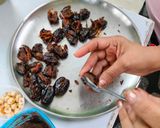 A picture of step 2 of Ferrero rocher dates.