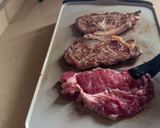 Foto del paso 2 de la receta: Entrecot con salsa de champiñones y Flor de Sal Marina