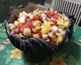 Une image de l'étape 15 de Salade de fruits multicolores.