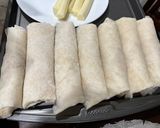 A picture of step 2 of Cheesy Chicken Lumpiang Shanghai.