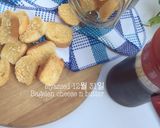 Foto langkah ke 6 dari resep Bagelen cheese n butter.