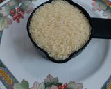 A picture of step 1 of Saffron Rice Kheer.