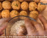รูปขั้นตอนการทำที่ 2 ของ ข้าวทอดทรงเครื่อง ทอดในเตาทาโกะยากิ
