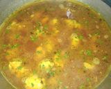 A picture of step 2 of Methi rasawala muthiya.