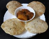 A picture of step 10 of Bengali Style Radhaballavi.