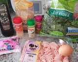 Foto del paso 1 de la receta: Hamburguesas de pavo/pollo y espinacas