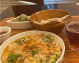 A picture of step 3 of Hummus with Tahini.