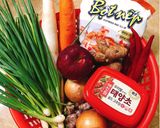 Hình bước làm 2 của món Kim chi cải thảo