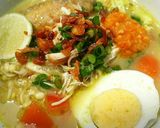 Foto langkah ke 4 dari resep Soto Ayam Kampung.