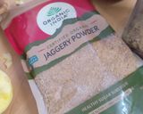 A picture of step 2 of Apple multigrain millets palm cake.