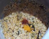 A picture of step 2 of Vaghareli Khichdi with Tomato Vagharyu.