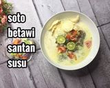 Foto langkah ke 4 dari resep SOTO BETAWI SANTAN SUSU - soto betawi asli.