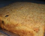 Foto langkah ke 8 dari resep Bolu kismis bertabur keju.