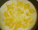 A picture of step 9 of Mango cheese cake.