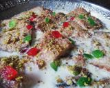 A picture of step 3 of Shahi Tukray.