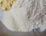 A picture of step 1 of Masala saunf puri.
