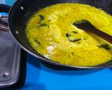 Foto langkah ke 2 dari resep Gulai Daun Singkong Kecombrang.