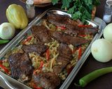 Vegyes sült máj recept fázis 1 fotója