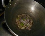 A picture of step 1 of Fried Rice in Onion & Coriander.