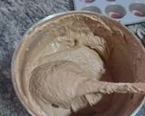 A picture of step 1 of Light chocolate cupcakes.