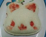 Foto langkah ke 6 dari resep Bekal Sekolah Khansa : Roti Tawar Kelinci.