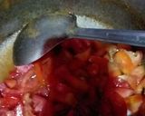 A picture of step 1 of Aluu palak.