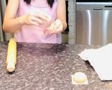รูปขั้นตอนการทำที่ 7 ของ ซาลาเปาไส้ครีม custard bun