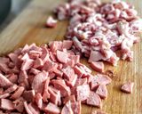 Foto del paso 2 de la receta: RISONI(Orzo)con Tocineta🥓y Vegetales...!
