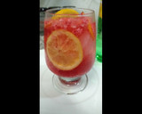 A picture of step 11 of Sparkling Raspberry lemonade|| preserved raspberry lemonade.