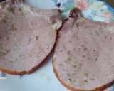 Foto del paso 2 de la receta: Chuletas de Sajonia gratinadas con verduras rehogadas