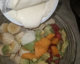 A picture of step 1 of Fruit salad.