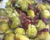 Foto del paso 4 de la receta: Coles de Bruselas con jamón y queso