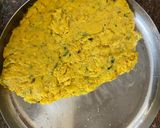 A picture of step 3 of Besan Sabzi With Lachha Paratha.