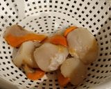 A picture of step 2 of Scallops with Cabbage and Butternut Squash.
