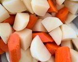 A picture of step 1 of Homemade Chinese Vegetable Curry.